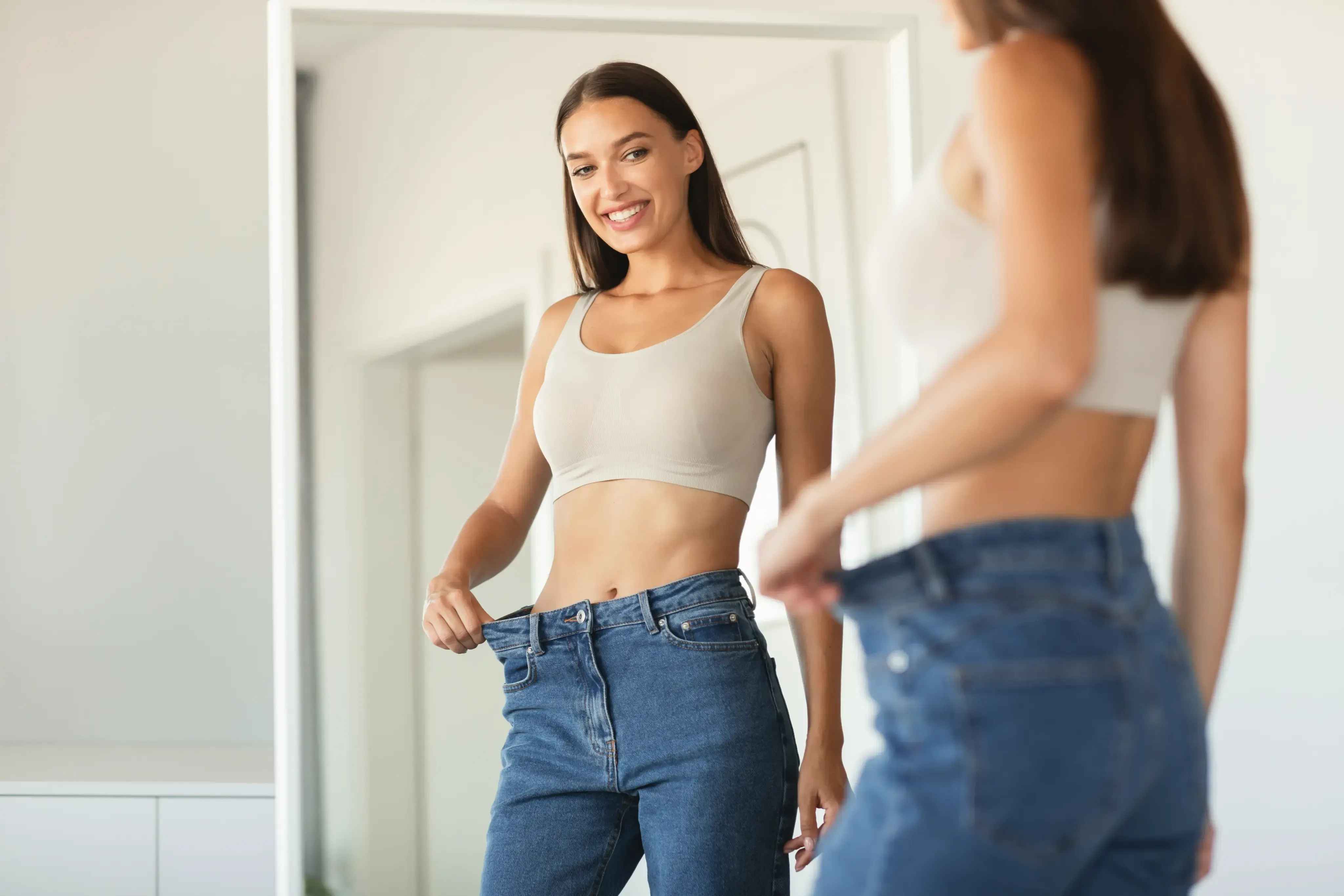 Gastric sleeve weight loss calculator showing projected excess weight loss results at Bodiatrics in Suwanee, GA