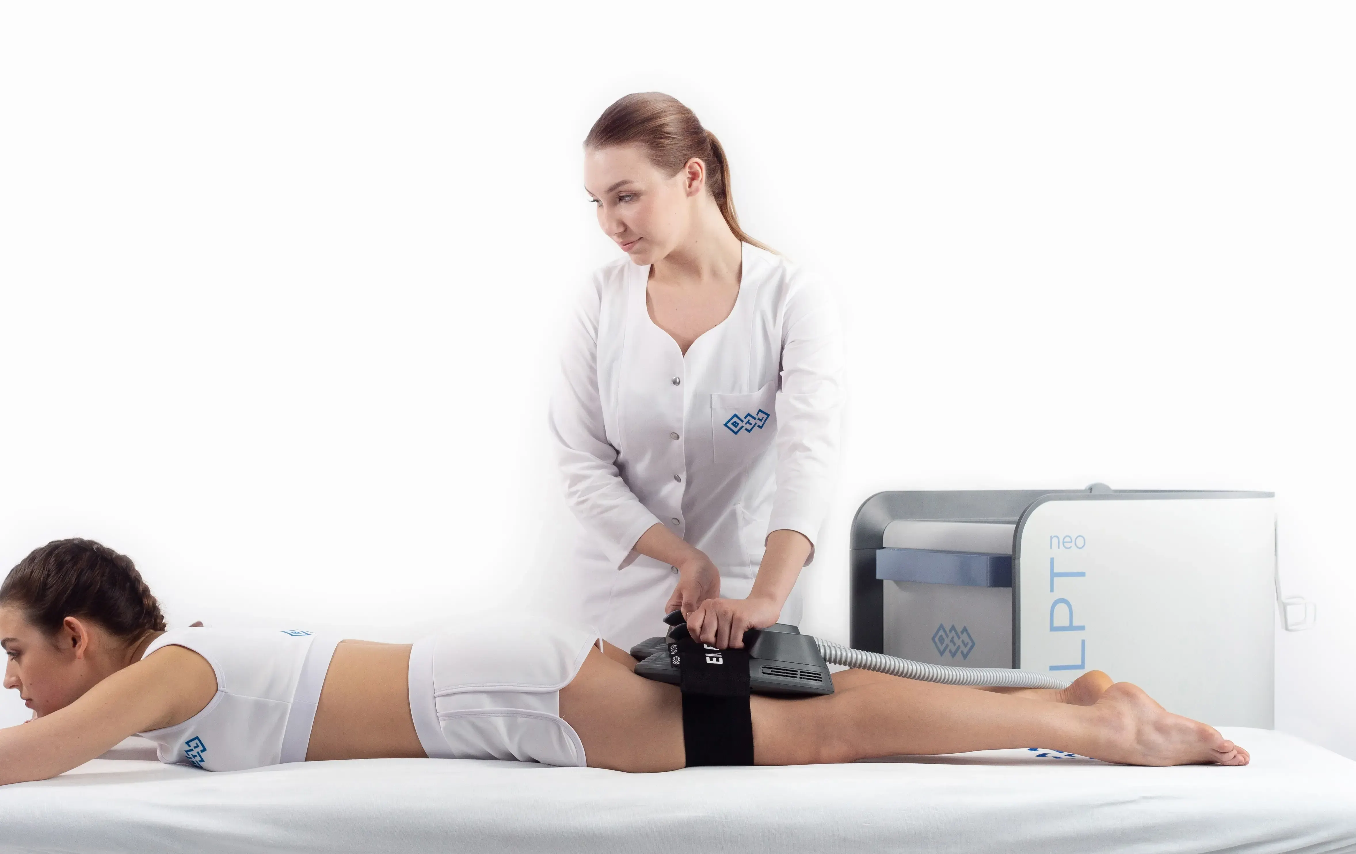 Confident active adult who is an ideal candidate for Emsculpt Neo at Bodiatrics in Suwanee GA