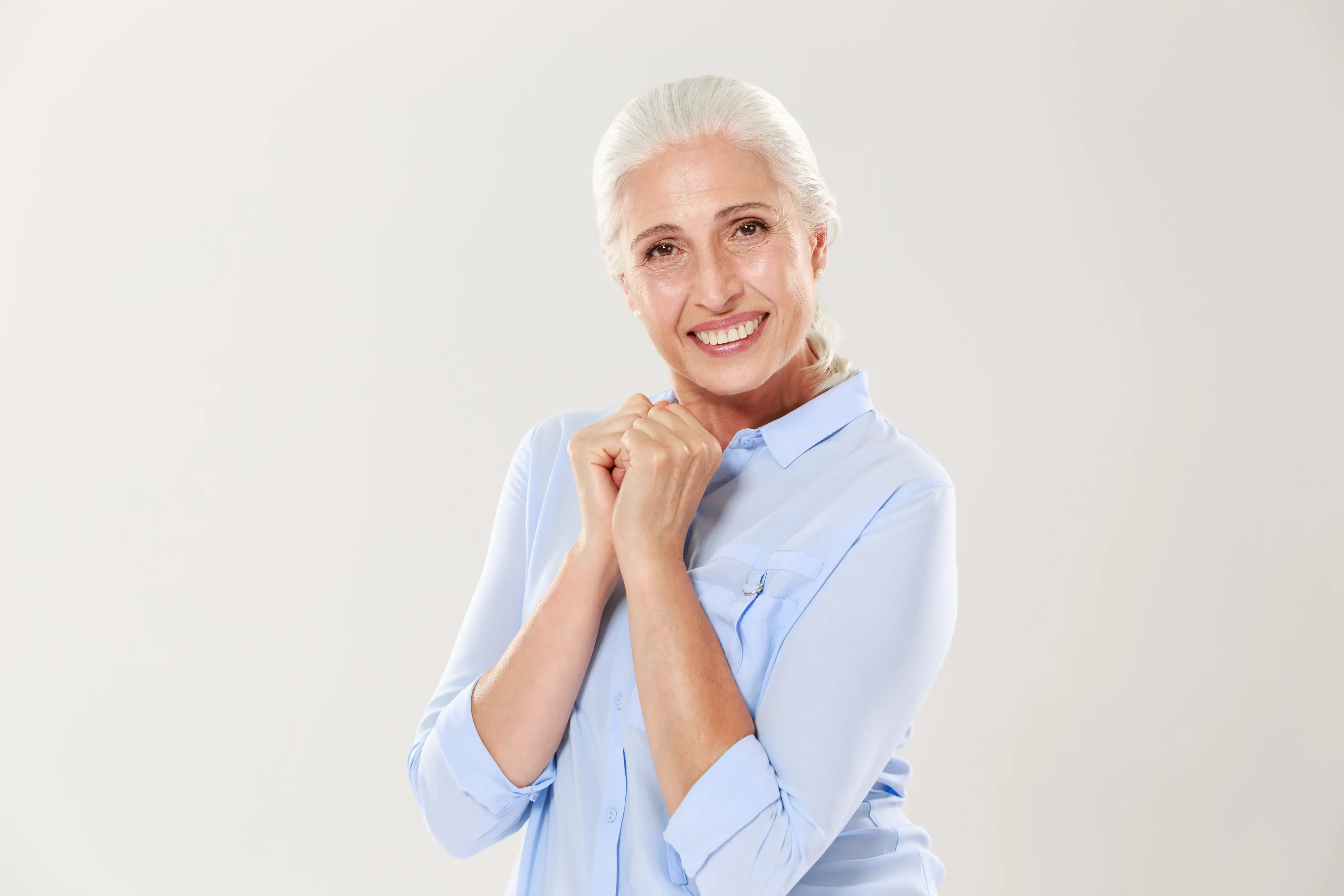 Confident Suwanee GA adult evaluated as a candidate for VenaSeal adhesive vein closure treatment