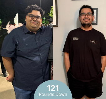121 Pounds Down